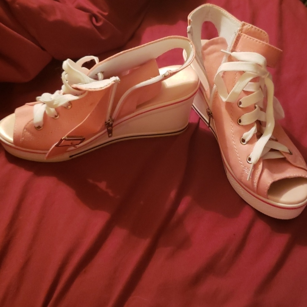 Converse Style Pumps